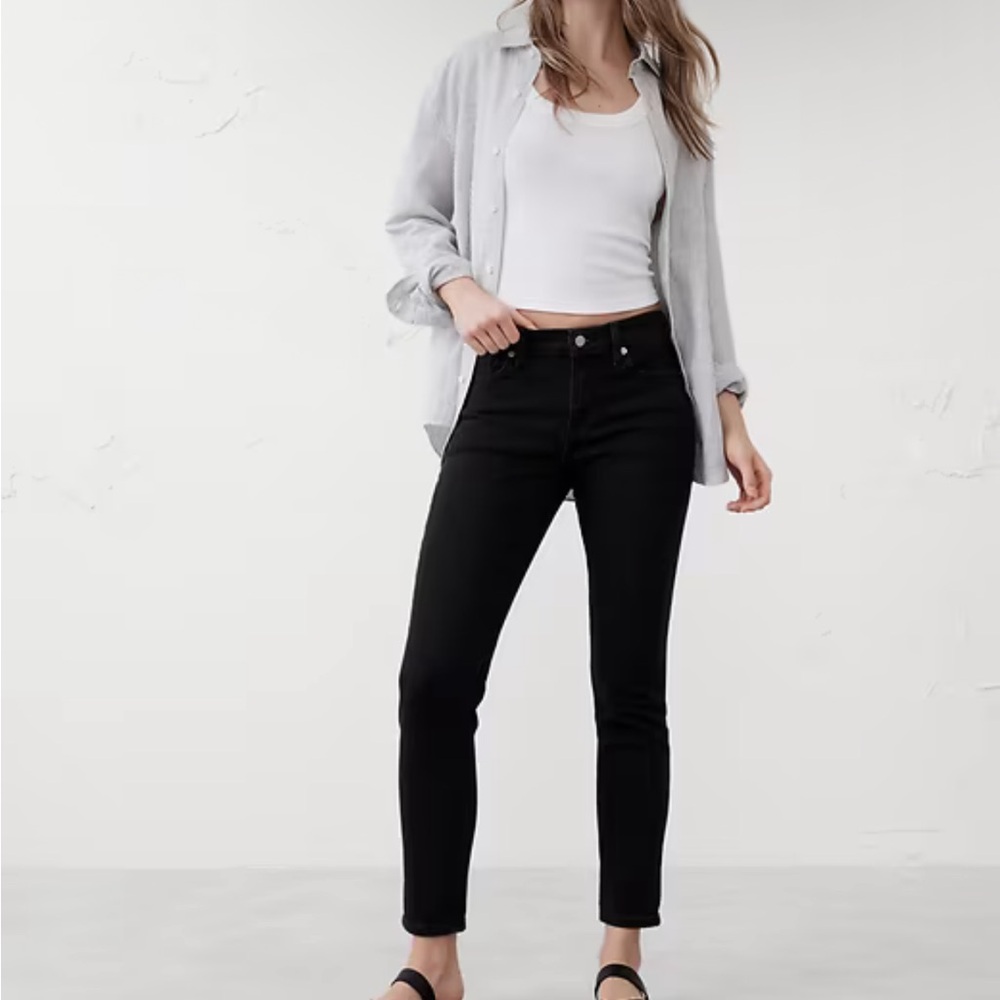 Banana Republic Black Skinny Jeans for Women